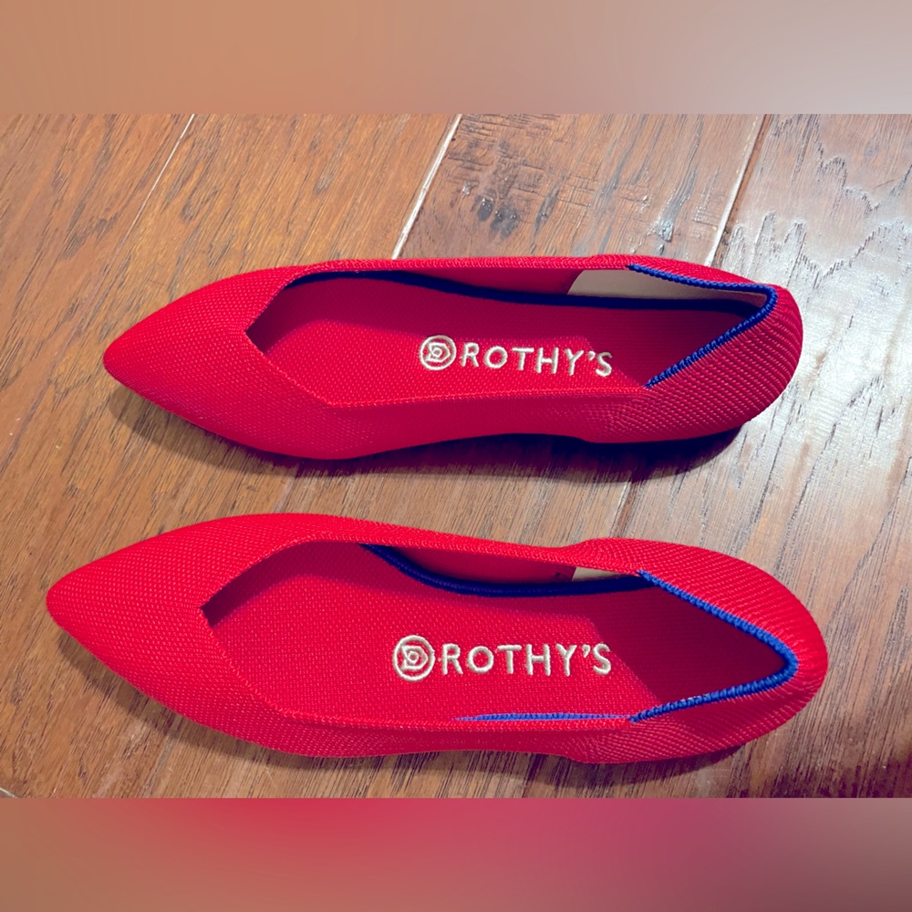 Red Pointed toe Red size 7.5